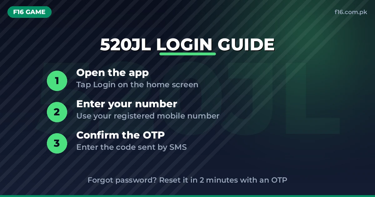 520JL Login – How to Sign In to Your 520JL Account (2026 Guide)