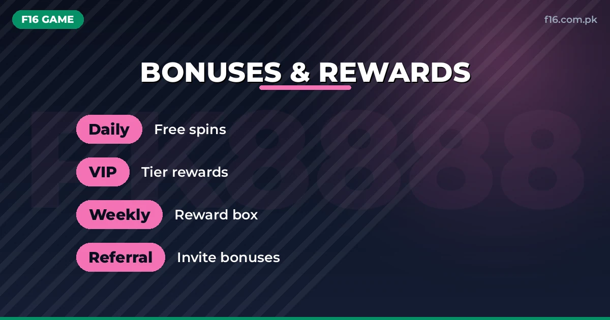 PK8888 bonuses and rewards – daily free spins
