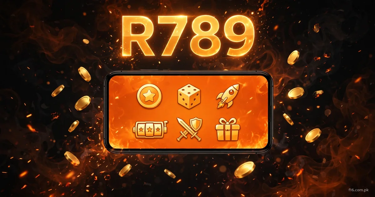 R789 Game app lobby and game selection