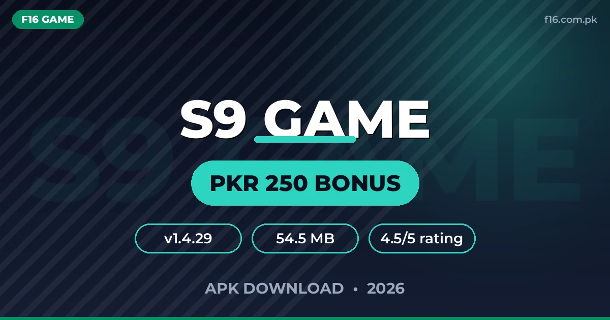 S9 Game APK Download 2026 — Card Rooms, VIP Rewards & Fast Cashouts