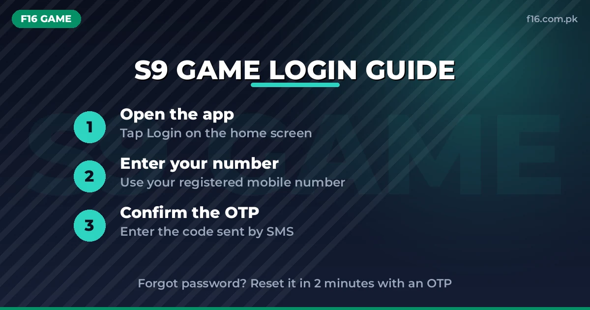 S9 Login – How to Sign In to Your S9 Account (2026 Guide)