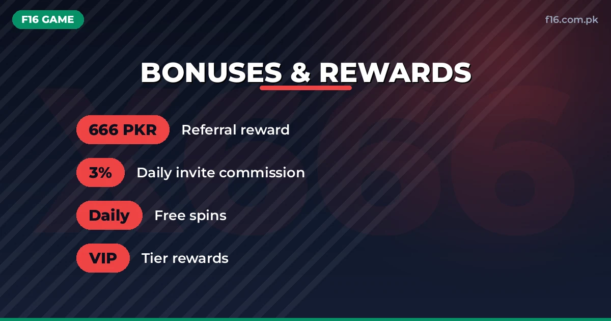 X666 bonuses and rewards – 666 PKR referral
